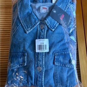 Levi's Blue Denim Dress